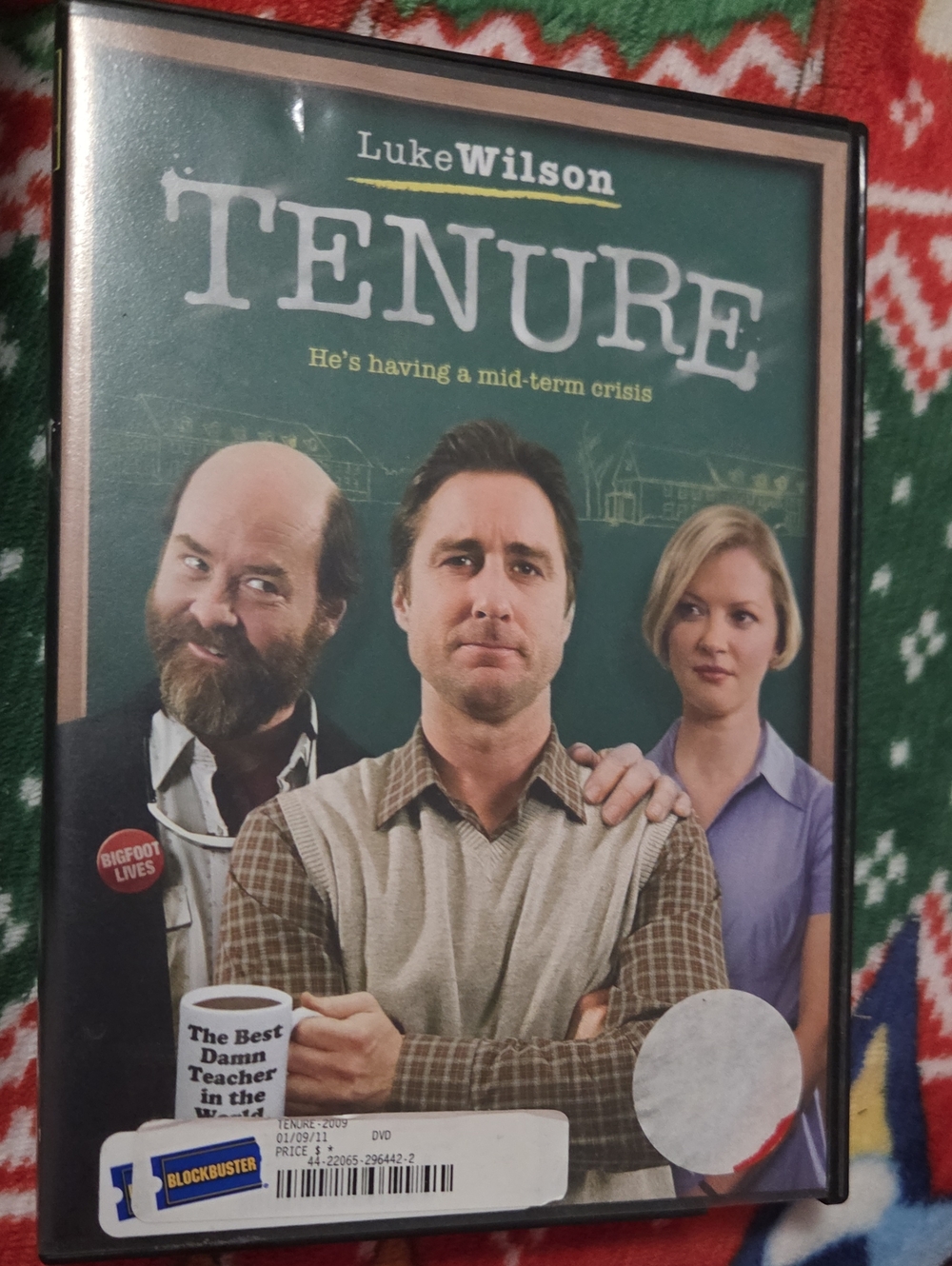 🍿2 For $8🍿Luke Wilson Tenure (Green) DVD